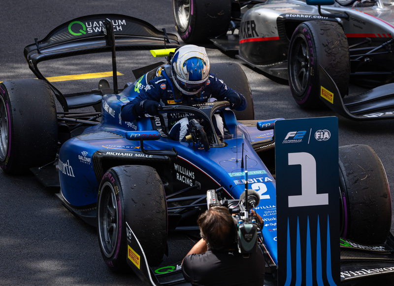 Zak O'Sullivan wins in F2 at Monaco, 2024